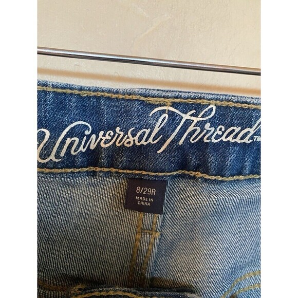 Universal Thread Denim Shorts Mid Rise Boyfriend 8/29 - Picture 3 of 3